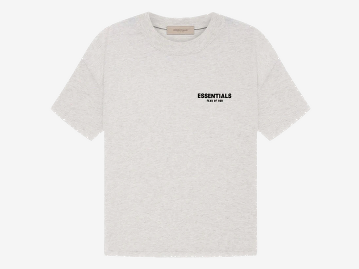 Classic Fear of God T-Shirt in a light grey colour scheme.