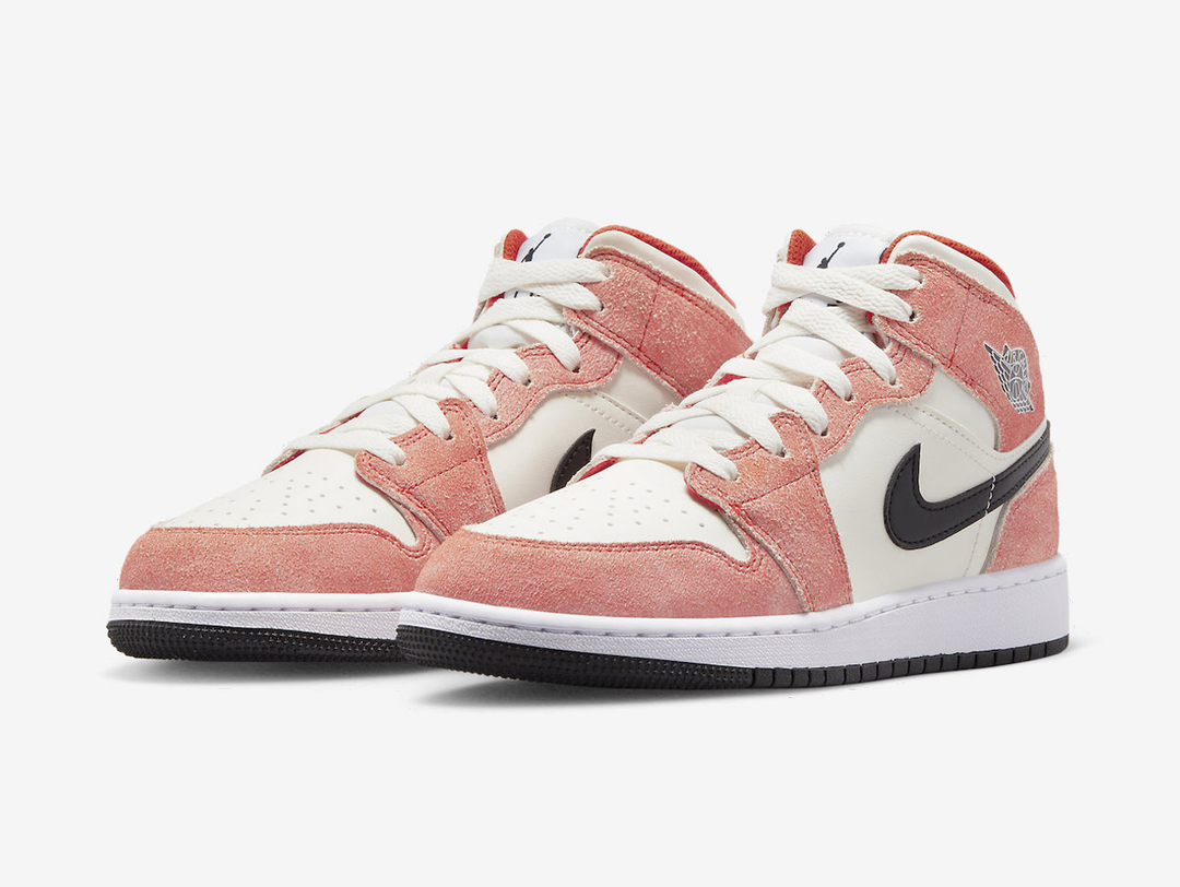 Orange suede 2025 nike shoes