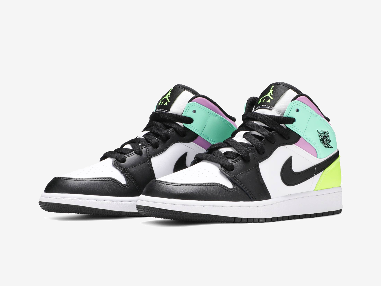 Air Jordan 1 Mid Pastel GS Hyped Economy