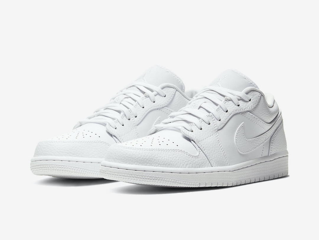 Air Jordan 1 Low Triple White (GS) – Hyped Economy Air Jordan 1 Low Triple White (GS) – Hyped Economy