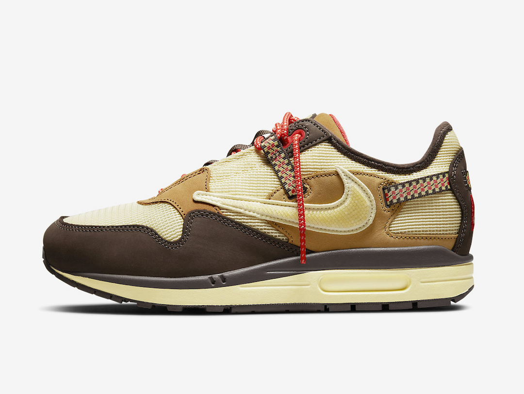 Air Max 1 Travis Scott Baroque Brown Hyped Economy
