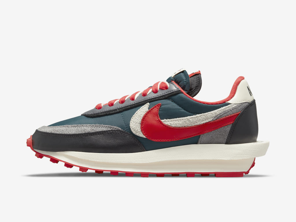 Nike×UNDERCOVER×Sacai LD Waffle Undercover x Sacai x Nike LD Waffle Midnight Spruce University Red